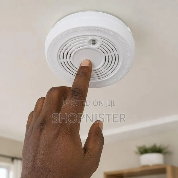 Photoelectric Smoke Alarm – 9V Battery Operated Fire & Smoke Detector · Photo 2