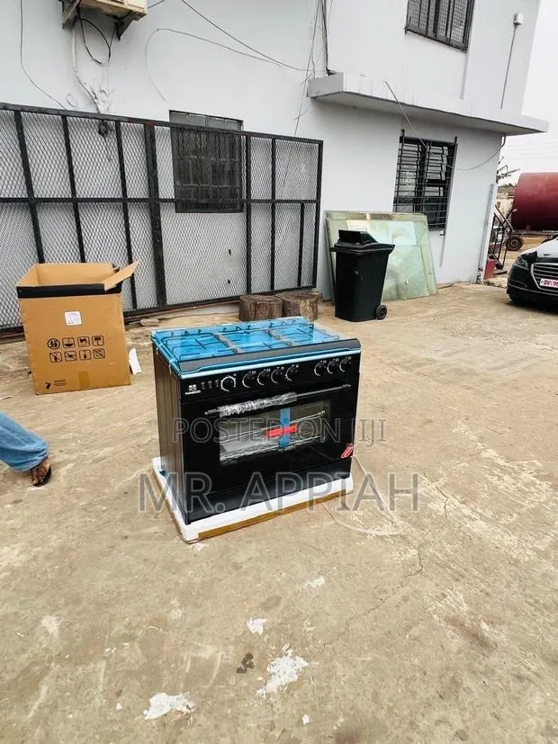Super Classic Nasco 5 Gas Burner With Grill(Black) · Photo 1