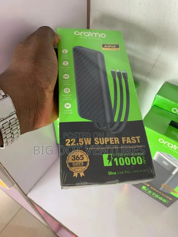 Oraimo Slice Link Pro Power Bank 10000mah · Photo 1