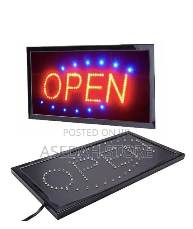 Open Led Sign Light · Photo 1