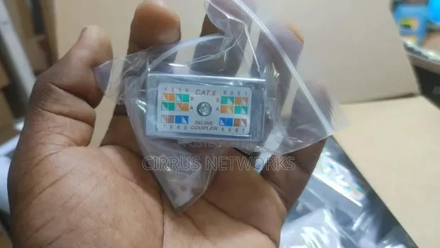 RJ45 Shielded Punch Down Ethernet Coupler · Photo 1