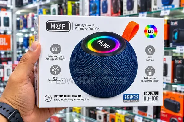 H at F GU-106 10W HiFi Bass Wireless Bluetooth Speaker - Low2High · Photo 1