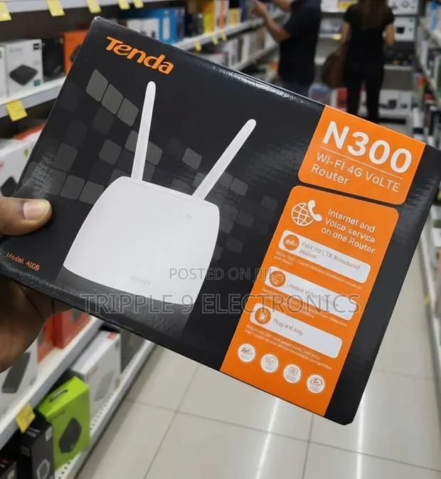 4G LTE N300 Internet and Voice Universal Router. · Photo 1