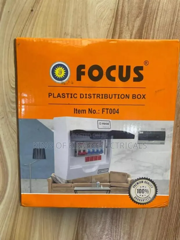 Focus Plastic Distribution Box – 4 Way (Ft004) · Photo 1