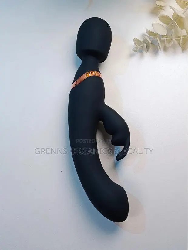 3in1 Black Magic Wand Massager Rabbit G-Spot Vibrator · Photo 1