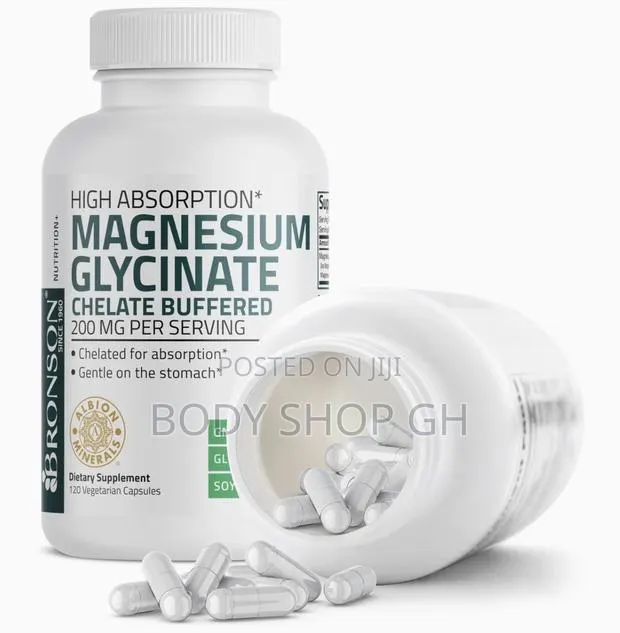 Bronson Magnesium Glycinate 200 Mg - Chelated For High Absorption · Photo 1