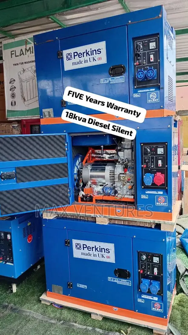Uk Perkins 18kva Silent Generator – Stable Power Supply 18kva · Photo 1