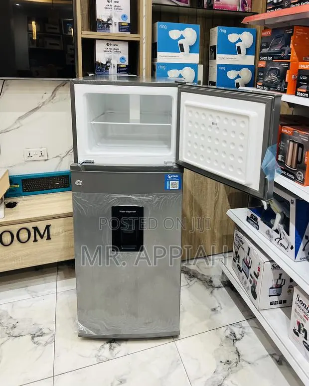 Super Cooling Pearl Pf-2521w0-5e Top Mount Freezer Fridge(Gray). · Photo 1