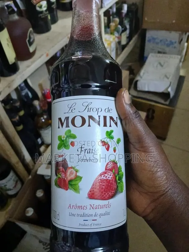 Monin Strawberry Syrup 100cl · Photo 1