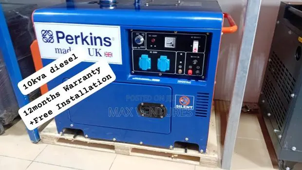 Perkins 10kva Diesel Generator Big Power Output Performance · Photo 1