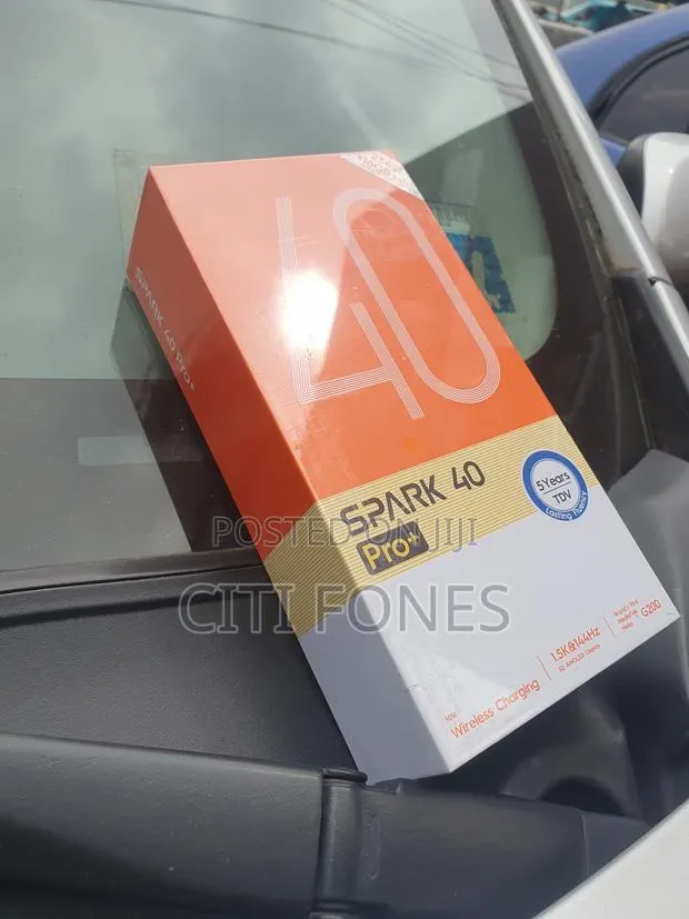 New Tecno Spark 40 Pro+ 256 GB Black · Photo 1