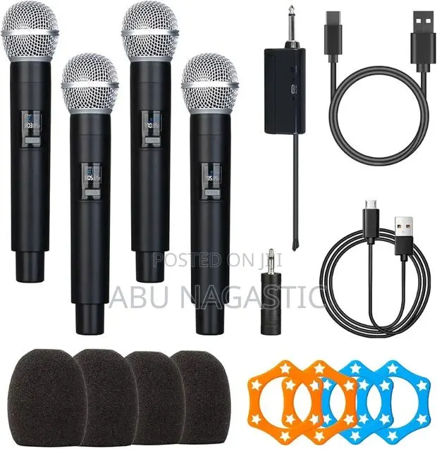 Wireless Microphone System 4 Handheld Microphone · Photo 1