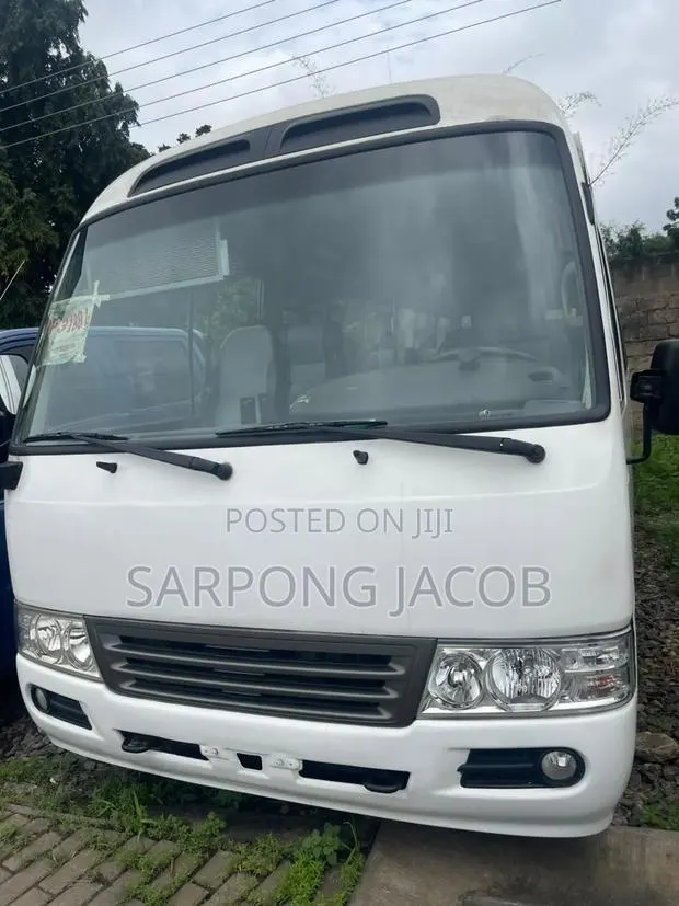 Toyota Coaster 2012 White