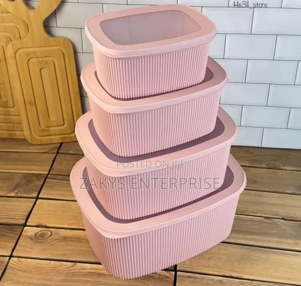Storage Containers Set 4pcs · Photo 1