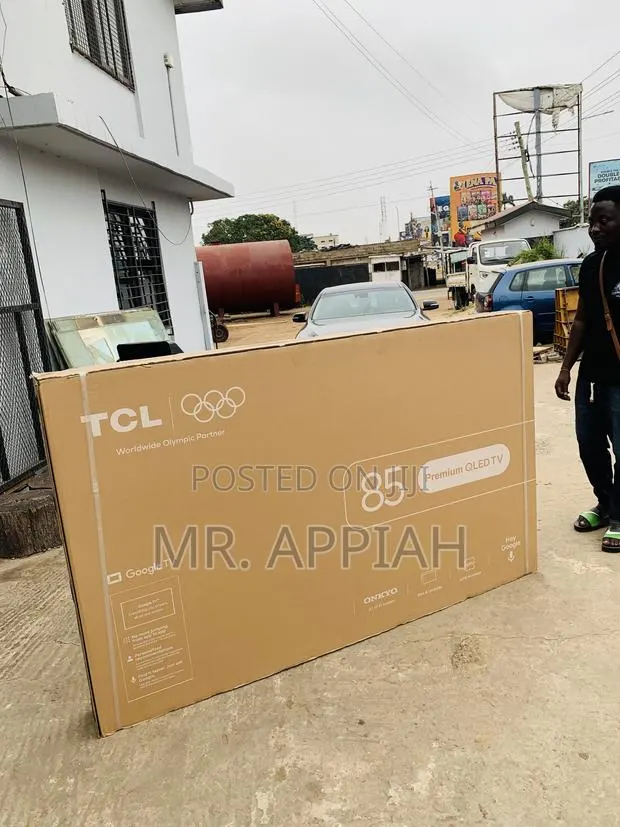 Get Adorable TCL 85” Qled 4k Smart Screen Television(Black). · Photo 1