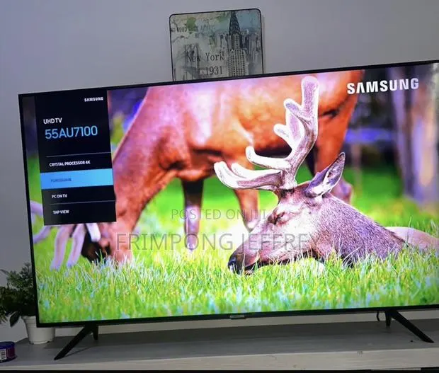 Samsung 55" AU7100 Crystal UHD Smart TV · Photo 2
