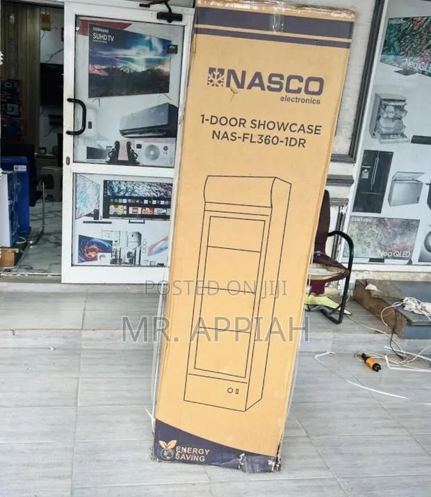 Affordable Nasco Nas-Fl360-1dr-1 Glass Door Beverage Cooler(298l) · Photo 1
