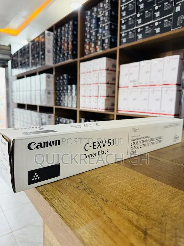 Canon C-Exv51 Original Toner Black · Photo 1
