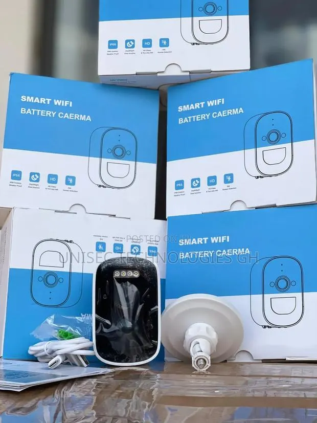 5mp Wi-Fi Camera Rechargeable Battery Lasts 1 Month · Photo 1