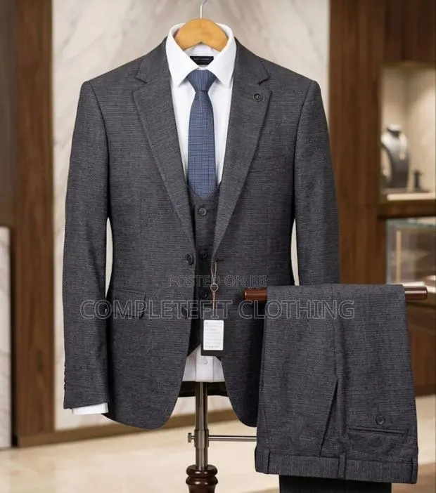 Gray Suits Available in Sizes 3pcs · Photo 1
