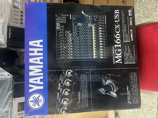 Yamaha 16 Chanel Mixer Mg166cx-Usb · Photo 1