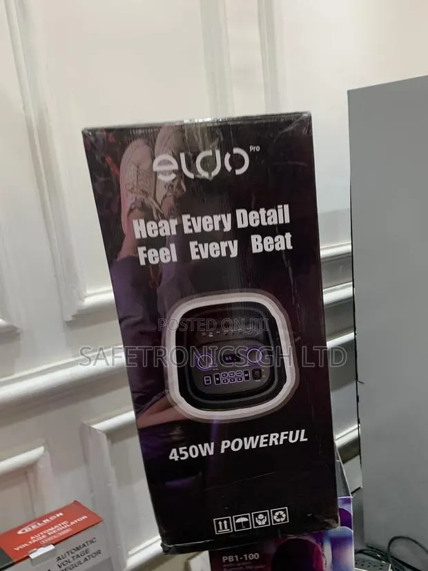 Unique New 8” Eldo Pb2-150 450 Watts Double Electric Bluetooth · Photo 1
