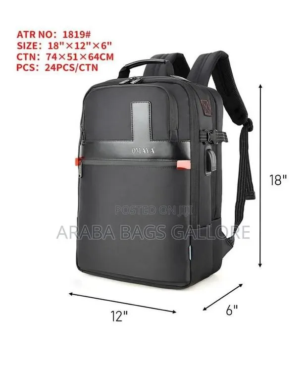 Quality Omaya Backpack for Worker's or Student's · Photo 1