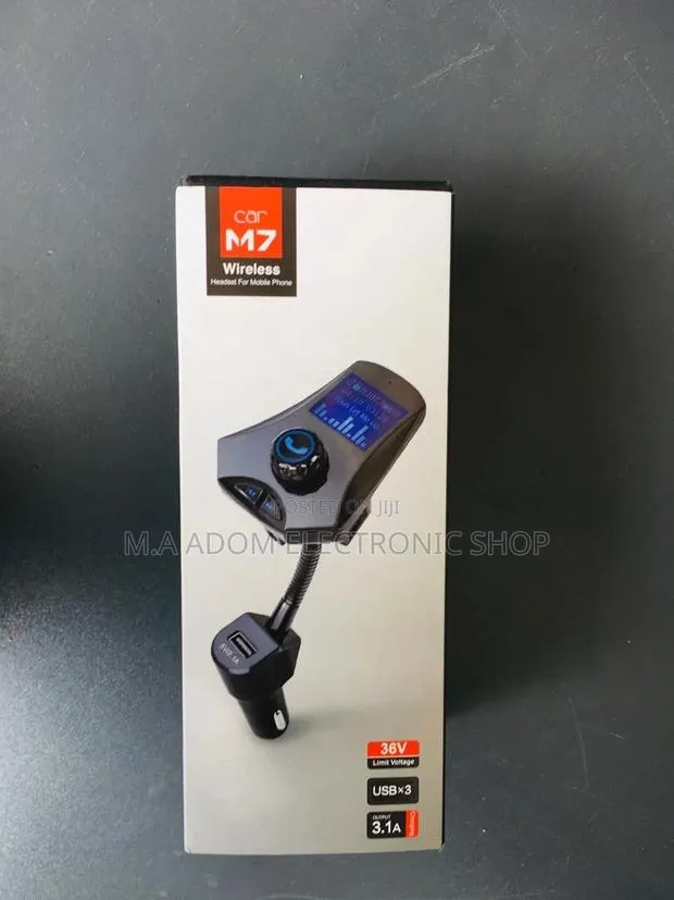 M7 Bluetooth Car Kit: Drive Smart, Stay Connected · Photo 1