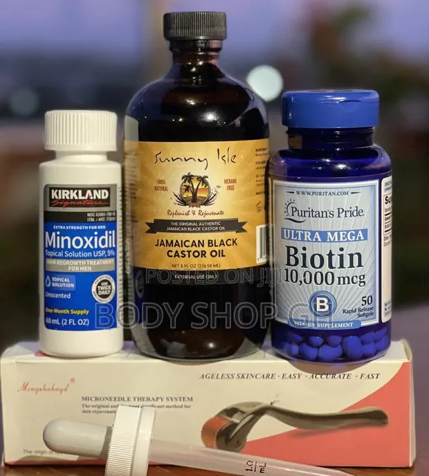 Beard and Hairline Regrowth Combo Pack - Kirkland Minoxidil · Photo 1
