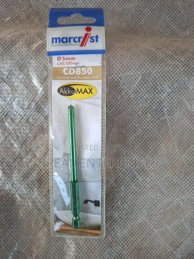 Marcrist AkkuMAX CD850 Precision Ceramic and Porcelain Drill Bit · Photo 1