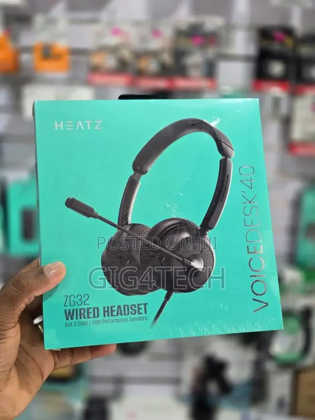 Heatz Zg32 Wired Headset With Microphone · Photo 1