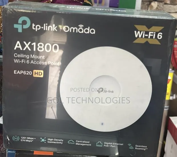 Tp Link Ax1800 Ceiling Mount Wifi 6 Access Point · Photo 1