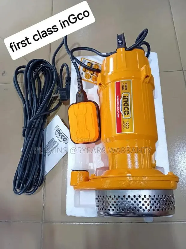 The Smart Choice 0.5hp Submersible Ingco Water Pump Japan In · Photo 1