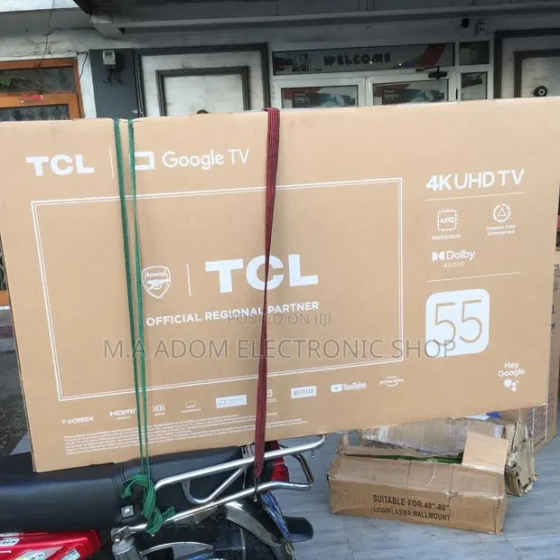 New TCL 55” Smart Android Led Tv · Photo 1
