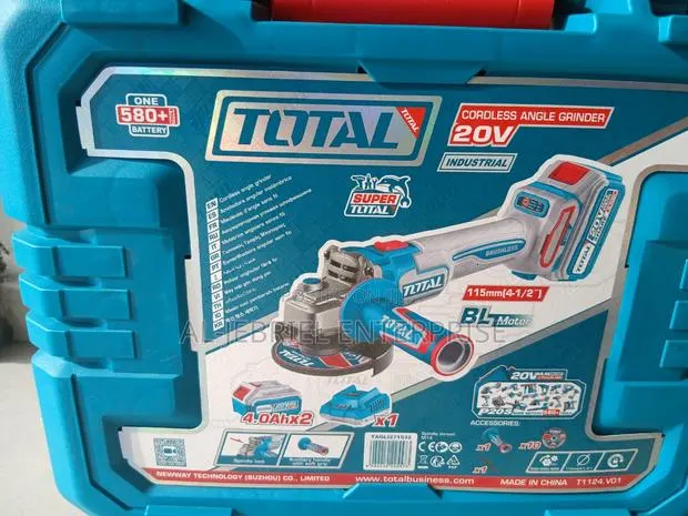 Total Cordless Angle Grinder 20v · Photo 1