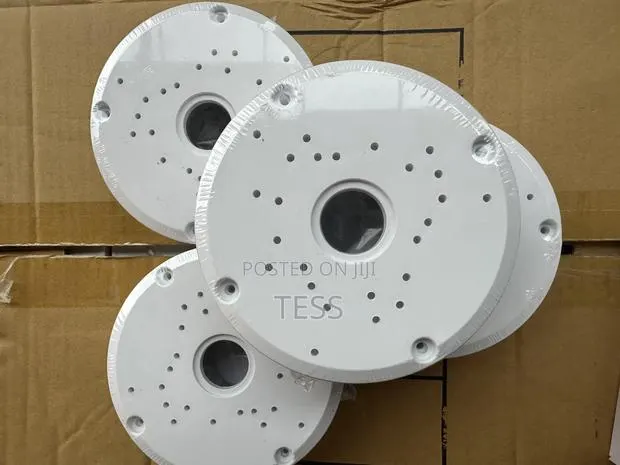 Junction Box Hard Plastic Round. · Photo 1
