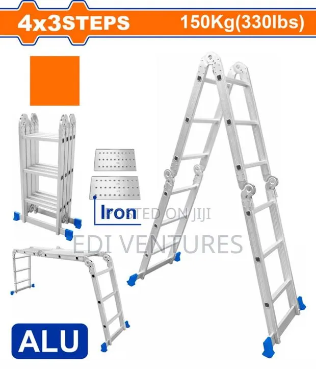 Aluminum Ladder 3x4 Steps · Photo 1
