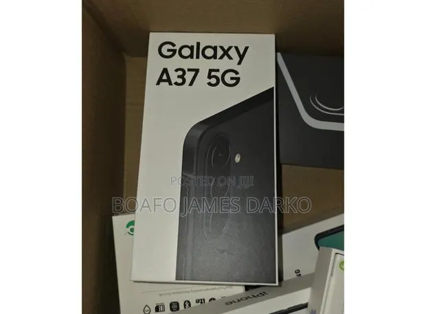 New Samsung Galaxy A37 256 GB Black · Photo 1