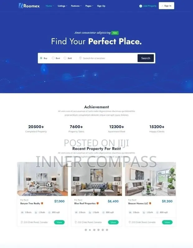 Real Estate Multilingual System Website · Photo 1