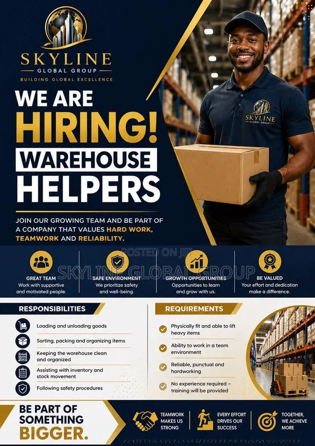 Warehouse Helpers Needed In Dubai · Photo 1