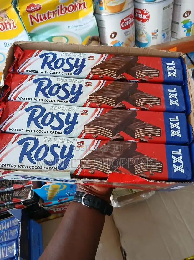 Bifa Rosy Wafers With Cocoa Cream 70gx24 · Photo 1