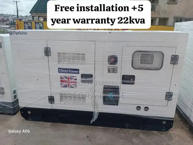 Premier 22kva 18kw Perkins Generator Capacity Diesel Powered · Photo 1