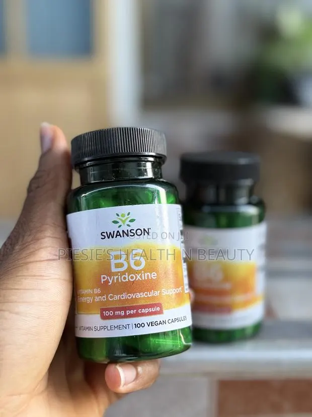 Swanson Vitamin B6 Pyridoxine · Photo 1