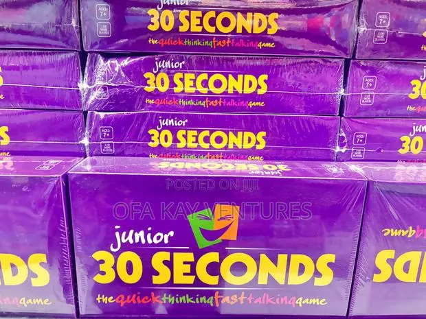 240 Cards Junior 30 Seconds Think and Talk Board Game · Photo 3