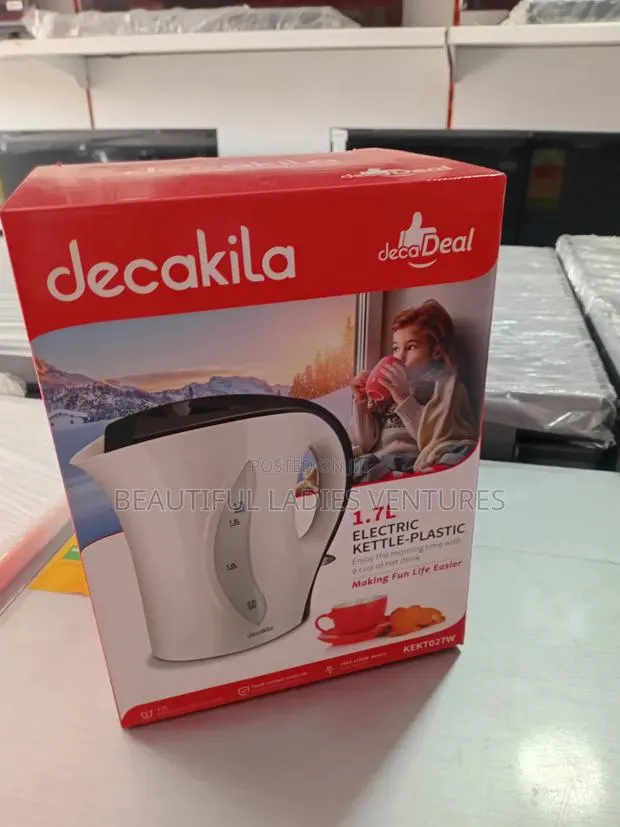 Decakila 1.7L Electric Kettle Super Quality and Affordable · Photo 1