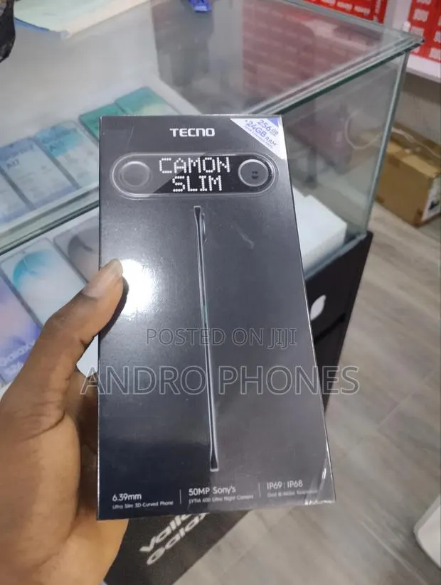 New Tecno Camon Slim 256 GB Black · Photo 1