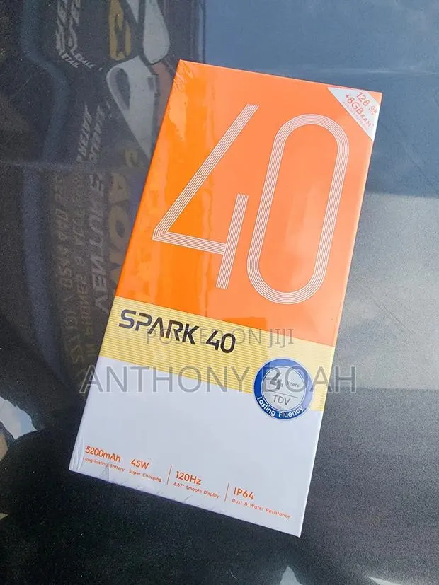 New Tecno Spark 40 256 GB Black · Photo 1