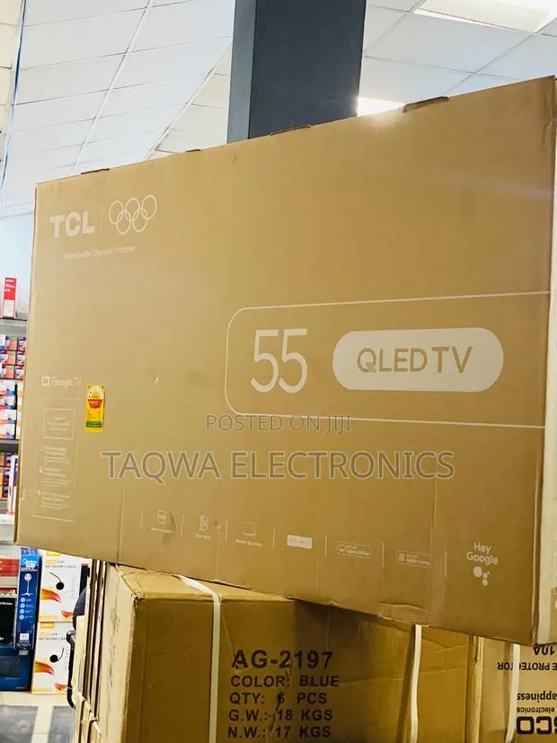 The TCL 55qled Tv (55t6d) Google Qled Tv · Photo 1