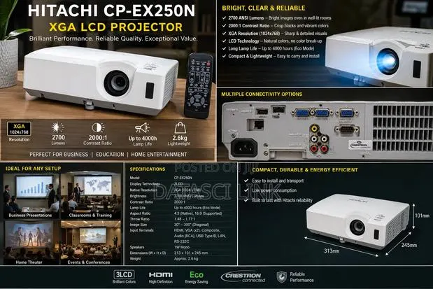 Uk-Used Hitachi Projector · Photo 1