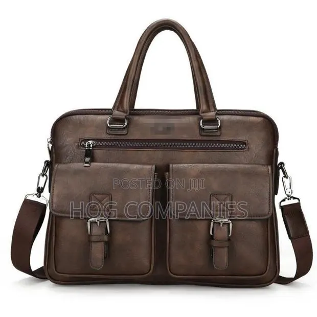 Shoulder Leather Briefcase Laptop Travel Bag -Fast Delivery in 2 Hours · Photo 1